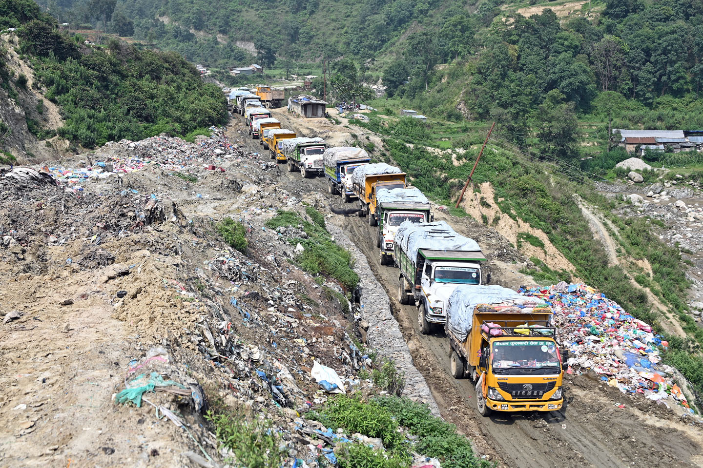 सिसडोल र बञ्चरेडाँडाको घरघरमा झिँगा आतंक, स्थानीय भन्छन्– फोहोरसँगै बस्न नसक्ने भयौँ